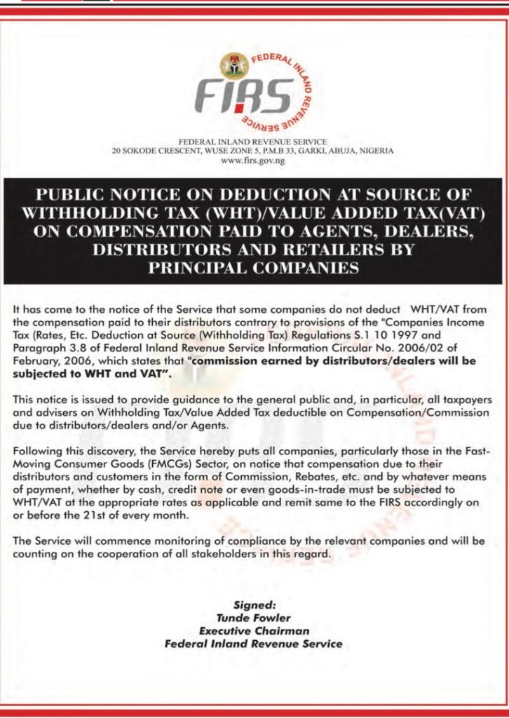 public-notice-on-deduction-and-remittance-of-wht-and-vat-aa-tax